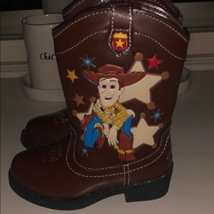Toddler Toy Story Zip-Up Cowboy Boots